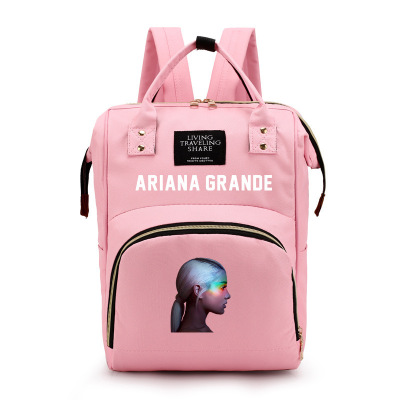 Ariana Outdoor Diaper Mom Nurse Backpack Mom Travel Bag Zipper Baby Care Bag - Image 8