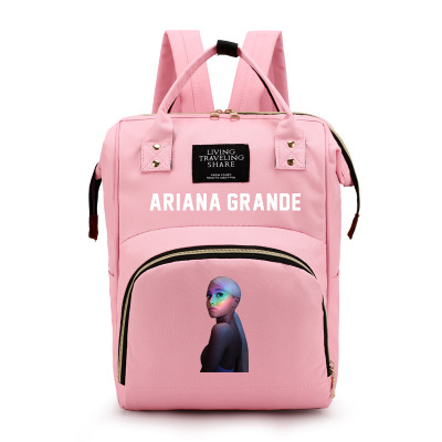 Ariana Outdoor Diaper Mom Nurse Backpack Mom Travel Bag Zipper Baby Care Bag - Image 22