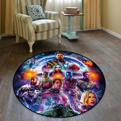Captain Marvel Ultra Soft Indoor Modern Area Rugs Fluffy Living Room Carpets Suitable For Children Bedroom - Image 5