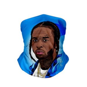 Pop Smoke Face Mask Magic Turban