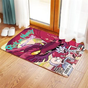 Rick and Morty Ultra Soft Indoor Modern Area Rugs Fluffy Living Room Carpets Suitable for Children Bedroom