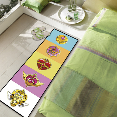Sailor Moon Ultra Soft Indoor Modern Area Rugs Fluffy Living Room Carpets Suitable For Children Bedroom