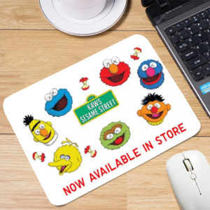 Sesame Street Cartoon Mouse Pad