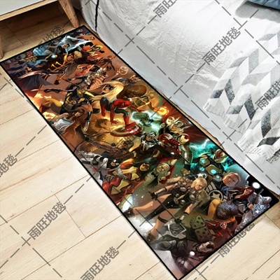 Superhero Ultra Soft Indoor Modern Area Rugs Fluffy Living Room Carpets Suitable For Children Bedroom - Image 44