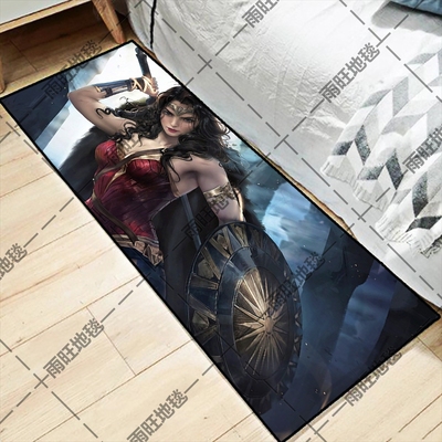 Superhero Ultra Soft Indoor Modern Area Rugs Fluffy Living Room Carpets Suitable For Children Bedroom - Image 4