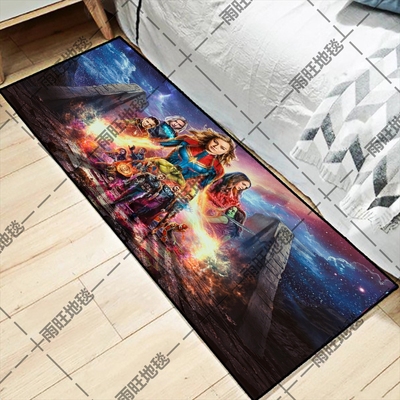 Superhero Ultra Soft Indoor Modern Area Rugs Fluffy Living Room Carpets Suitable For Children Bedroom - Image 25