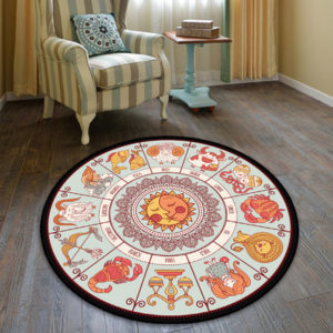 Twelve constellations Ultra Soft Indoor Modern Area Rugs Fluffy Living Room Carpets Suitable For Children Bedroom