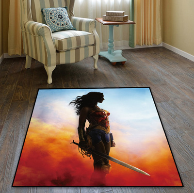 Wonder Woman Ultra Soft Indoor Modern Area Rugs Fluffy Living Room Carpets Suitable For Children Bedroom - Image 18