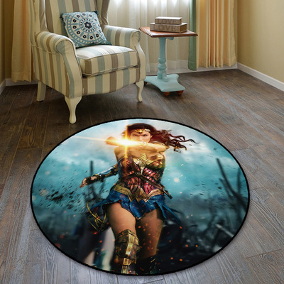Wonder Woman Ultra Soft Indoor Modern Area Rugs Fluffy Living Room Carpets Suitable For Children Bedroom - Image 10