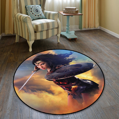 Wonder Woman Ultra Soft Indoor Modern Area Rugs Fluffy Living Room Carpets Suitable For Children Bedroom - Image 12