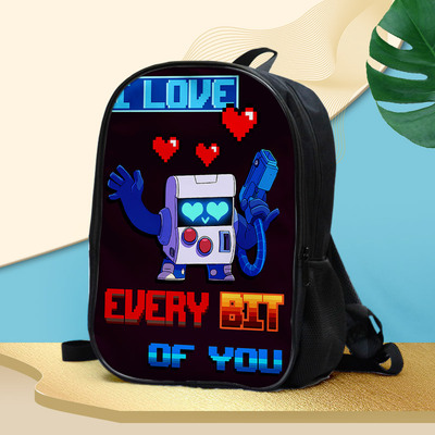 16 Inch Leon Spike Backpack School Bag - Image 7