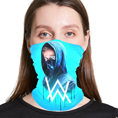 Alan Walker Face Mask Magic Turban Giftcartoon