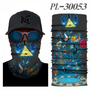 Gravity Falls Face Mask Magic Turban