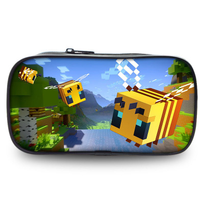 Creeper Pen Case Student’s Large Capacity Pencil Bag - Image 3