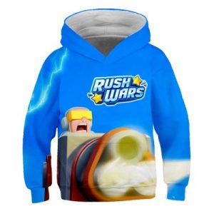 Rush Wars Hoodie Double Sided For Children
