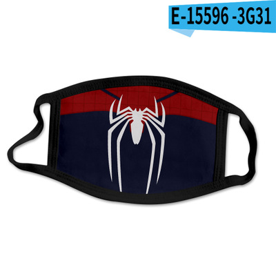 Reusable Facial Protection Cover with Spider-Man Pattern Washable Anti-Fog Dust-Proof Cotton Full Face Protection Masks - Image 19