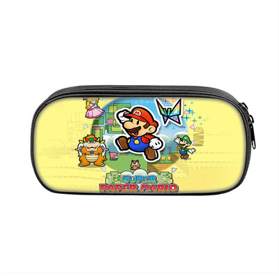 Super Mario Cosmetic Bags Boys Girls Children Large Pencil Case Purse Storage Bags Women Men Multifunction Makeup Bag - Image 11