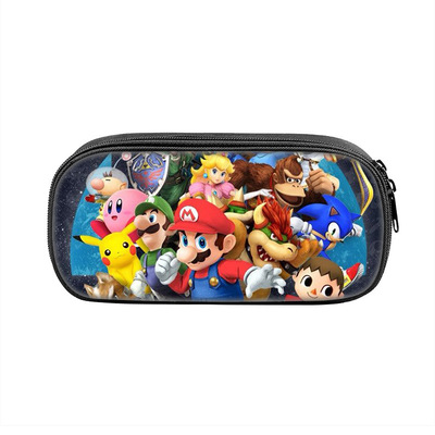 Super Mario Cosmetic Bags Boys Girls Children Large Pencil Case Purse Storage Bags Women Men Multifunction Makeup Bag - Image 10
