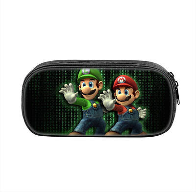 Super Mario Cosmetic Bags Boys Girls Children Large Pencil Case Purse Storage Bags Women Men Multifunction Makeup Bag - Image 27