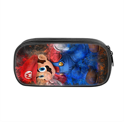Super Mario Cosmetic Bags Boys Girls Children Large Pencil Case Purse Storage Bags Women Men Multifunction Makeup Bag - Image 20