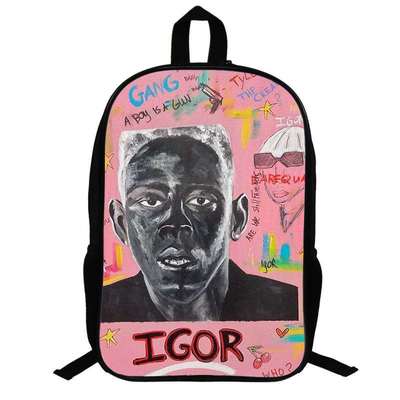 16 Inch Tyler Gregory Okonma Backpack School Bag - Image 9