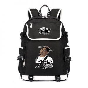 18“2PAC USB Backpack School Bag