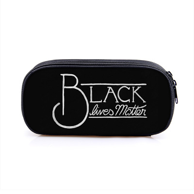 No to Racism Pen Case Student’s Large Capacity Pencil Bag - Image 2