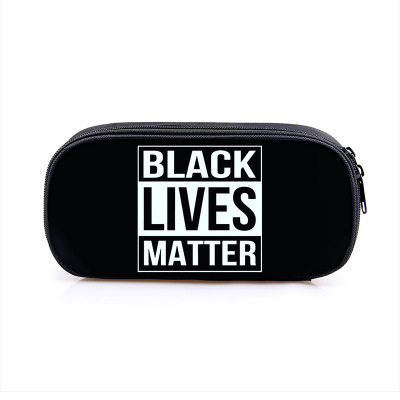 No to Racism Pen Case Student’s Large Capacity Pencil Bag - Image 11