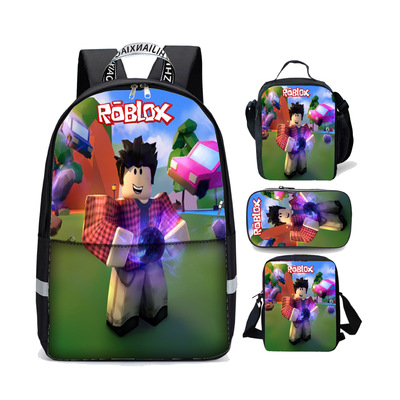 Roblox School Bag Set, Set Mochila Roblox, Roblox Backpacks