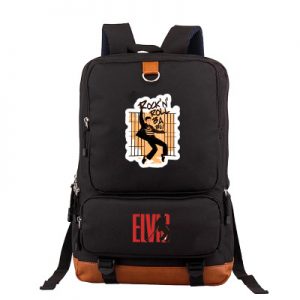 Elvis Presley Canvas Backpack Shoulder School Bag