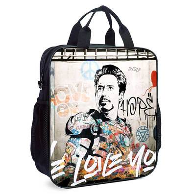 Iron Man Backpack Computer Bag Office Schoolbag - Image 12