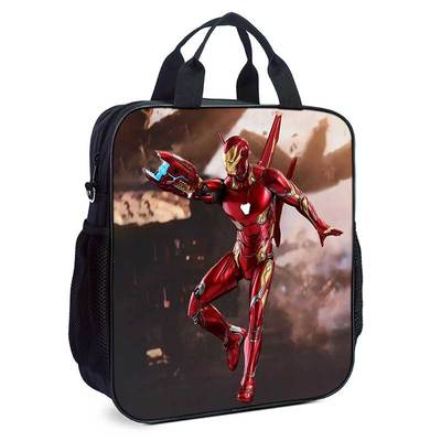 Iron Man Backpack Computer Bag Office Schoolbag - Image 5