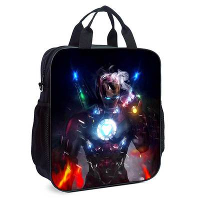 Iron Man Backpack Computer Bag Office Schoolbag - Image 7
