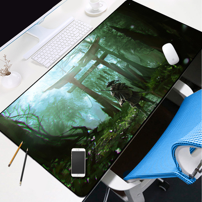 Ghost of Tsushima Cartoon The Desk Pad 800mmx300mmx5mm - Image 11