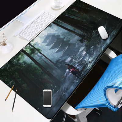 Ghost of Tsushima Cartoon The Desk Pad 800mmx300mmx5mm - Image 13