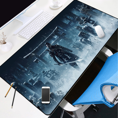 Ghost of Tsushima Cartoon The Desk Pad 800mmx300mmx5mm - Image 15