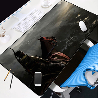Ghost of Tsushima Cartoon The Desk Pad 800mmx300mmx5mm - Image 3