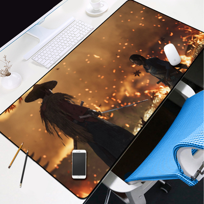 Ghost of Tsushima Cartoon The Desk Pad 800mmx300mmx5mm - Image 7