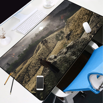 Ghost of Tsushima Cartoon The Desk Pad 800mmx300mmx5mm - Image 9