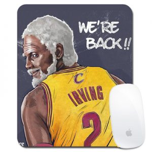 Kyrie Irving Cartoon Mouse Pad