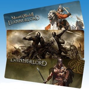 Mount & Blade II: Bannerlord Cartoon The Desk Pad 900mm×400mm×4mm