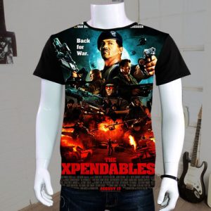 The Expendables T-Shirt Men's Short Sleeves
