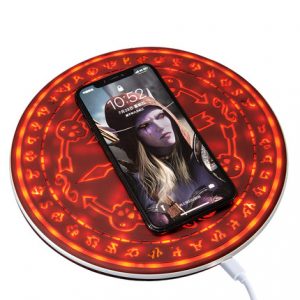 World of Warcraft Sylvanas Windrunner Wireless Charger Magic Circle