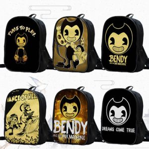 16‘’Bendy and the Ink Machine Backpack School Bag