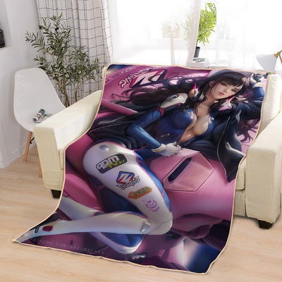 ACGN Girl Blankets Printing Soft Nap Blanket On Home/Sofa/Office Portable Travel Cover Blanket - Image 35