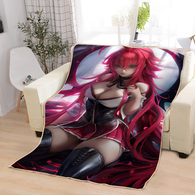 ACGN Girl Blankets Printing Soft Nap Blanket On Home/Sofa/Office Portable Travel Cover Blanket - Image 22