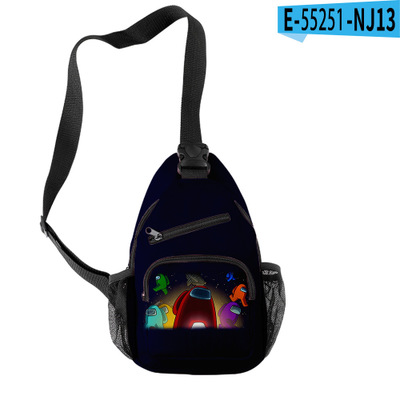 Among Us Crossbody Shoulder Bag Chest Bag - Image 10