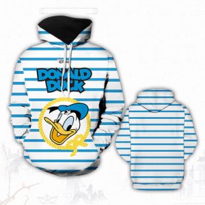 Donald Duck Unisex 3D Printed Hoodies Casual Workout Hoodie Sweater Sweatshirt Healthy Fabric