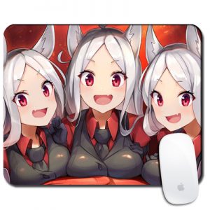 Helltaker Cartoon Mouse Pad