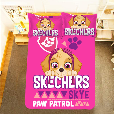 PAW Patrol Comfortable Bedding Three-Piece Soft and Breathable Duvet Cover - Image 9